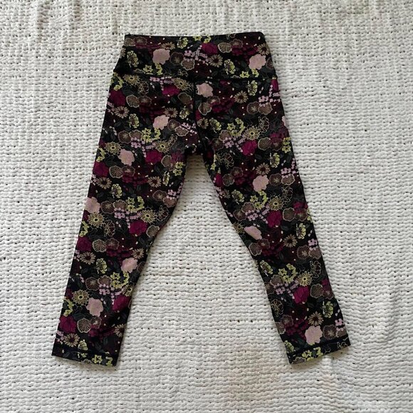Lululemon Wunder Under Crop (Hi-Rise) 21" Fluorolace Multi - Size 6 - Picture 5 of 6